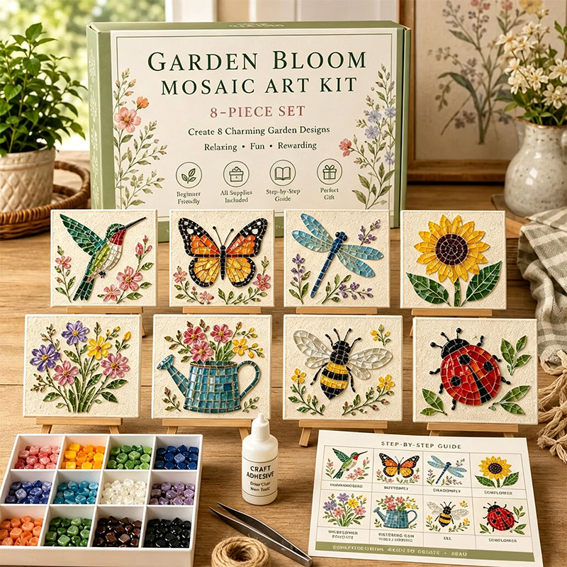 🌼🧩 Create Beautiful Mosaic Art—No Experience Needed