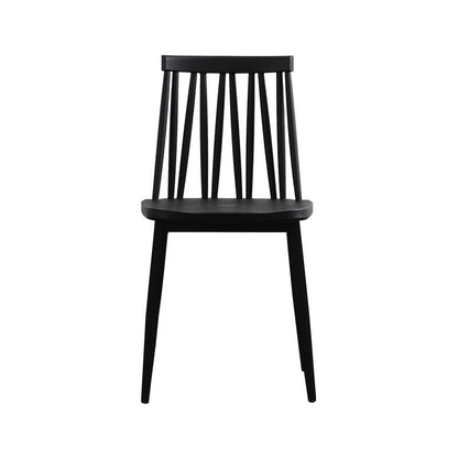 Nordic Minimalist Plastic Backrest Chair