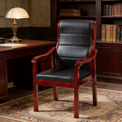 Solid Wood Office Conference Chair