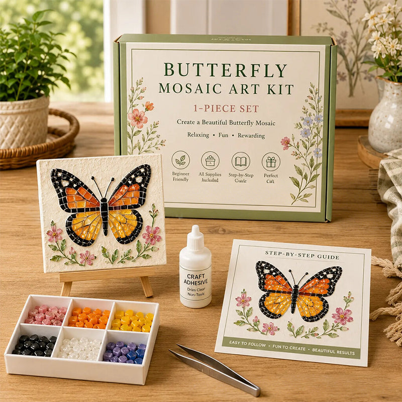 🌼🧩 Create Beautiful Mosaic Art—No Experience Needed