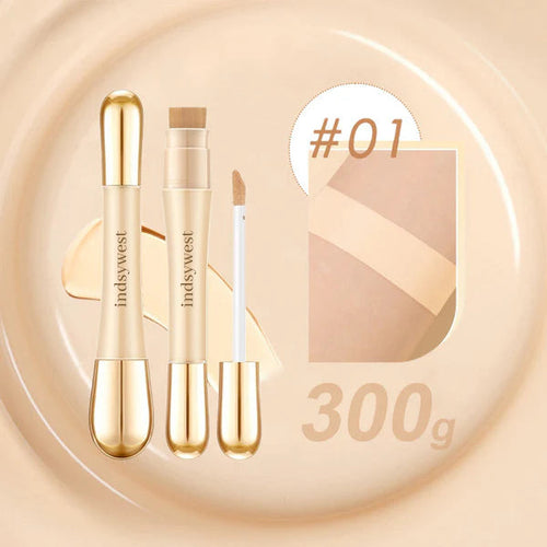 🔥Buy 1 Get 1 Free(2pcs)🔥2 in 1 - Foundation + Anti-Wrinkle Concealer