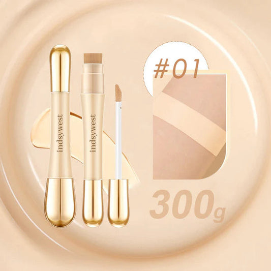 🔥Buy 1 Get 1 Free(2pcs)🔥2 in 1 - Foundation + Anti-Wrinkle Concealer