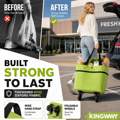 🔥HOT SALE 50% OFF🔥Foldable 2-in-1 Shopping Bag