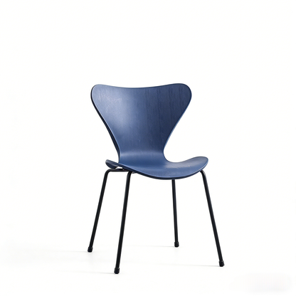 Dining chair with a backrest