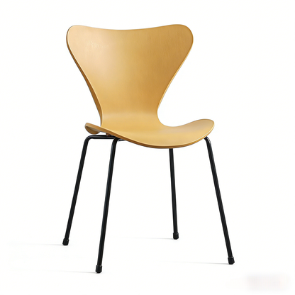 Dining chair with a backrest