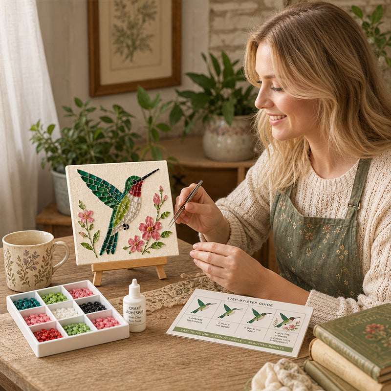 🌼🧩 Create Beautiful Mosaic Art—No Experience Needed