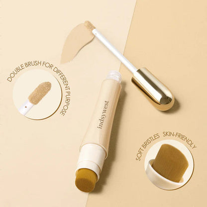 🔥Buy 1 Get 1 Free(2pcs)🔥2 in 1 - Foundation + Anti-Wrinkle Concealer