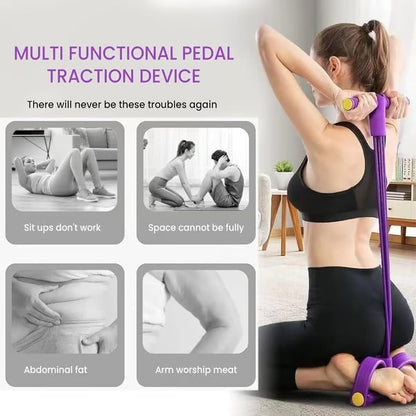 🔥Last Day 50% OFF🔥8-Tube Adjustable Pedal Resistance Trainer Full-Body Home Gym Versatility