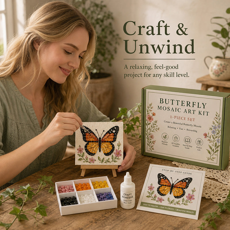 🌼🧩 Create Beautiful Mosaic Art—No Experience Needed