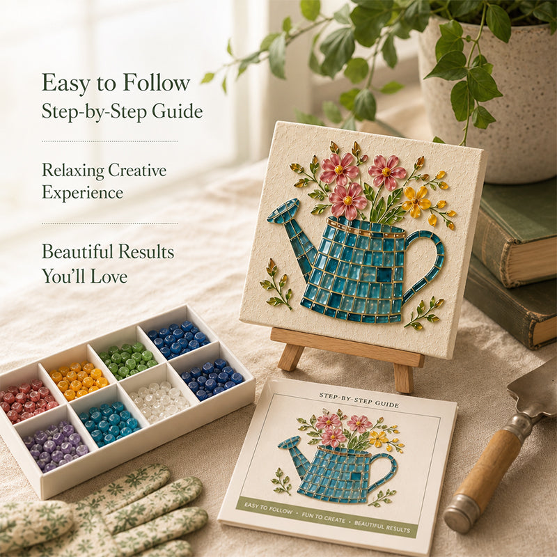 🌼🧩 Create Beautiful Mosaic Art—No Experience Needed