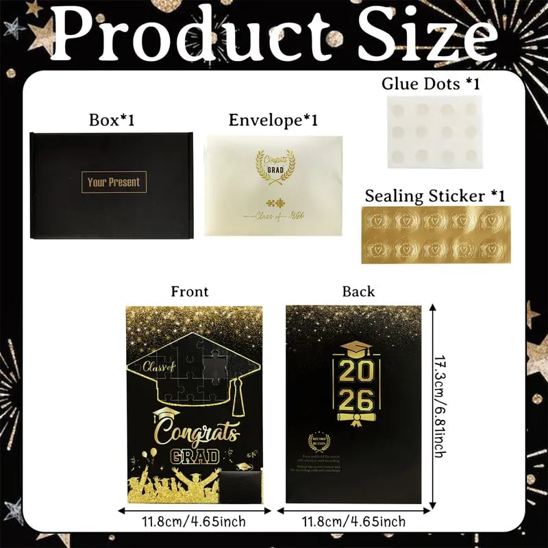 🔥Hot Sale 49% off🌟📼 Class of 2026 Custom Voice Guestbook Anniversary Gift
