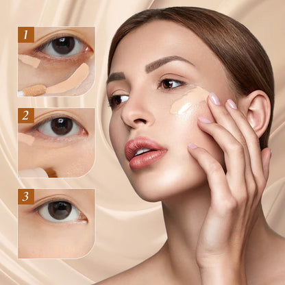 🔥Buy 1 Get 1 Free(2pcs)🔥2 in 1 - Foundation + Anti-Wrinkle Concealer
