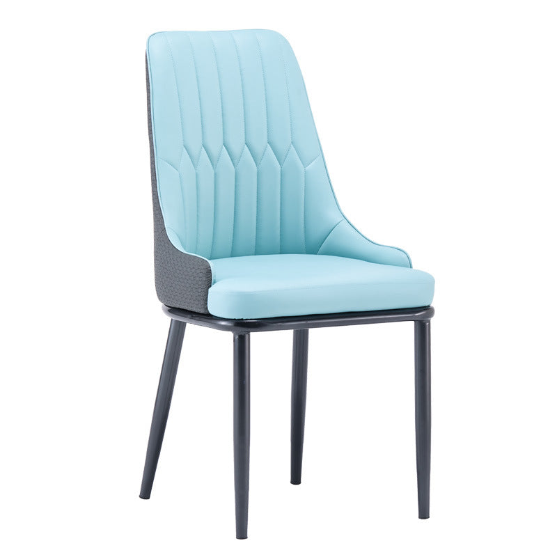Leather Backrest Dining Chair