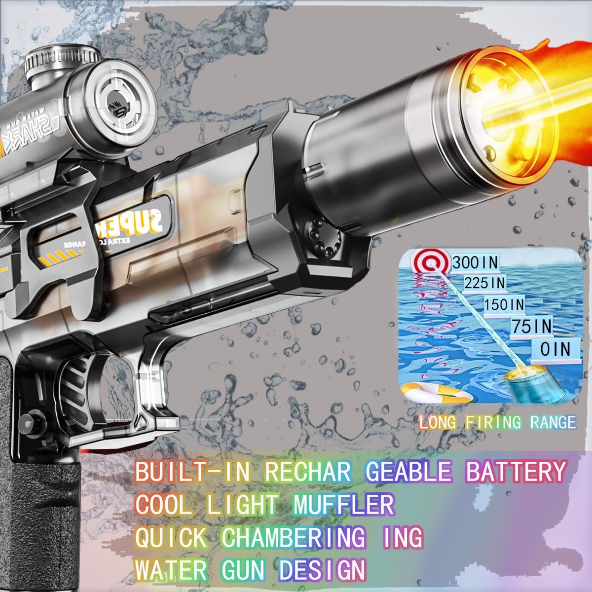🔥BEST SELLER🔥Glow Battle Water Gun