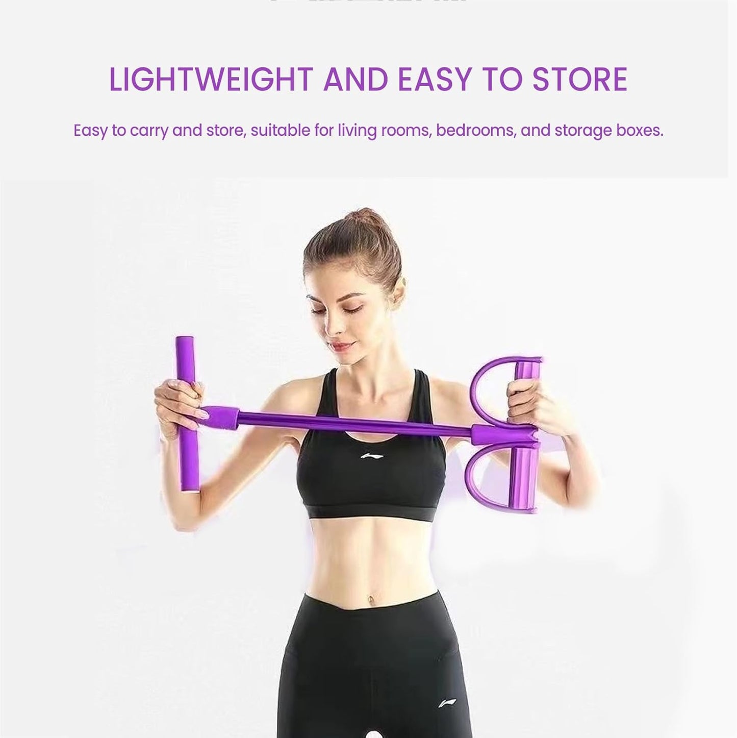 🔥Last Day 50% OFF🔥8-Tube Adjustable Pedal Resistance Trainer Full-Body Home Gym Versatility