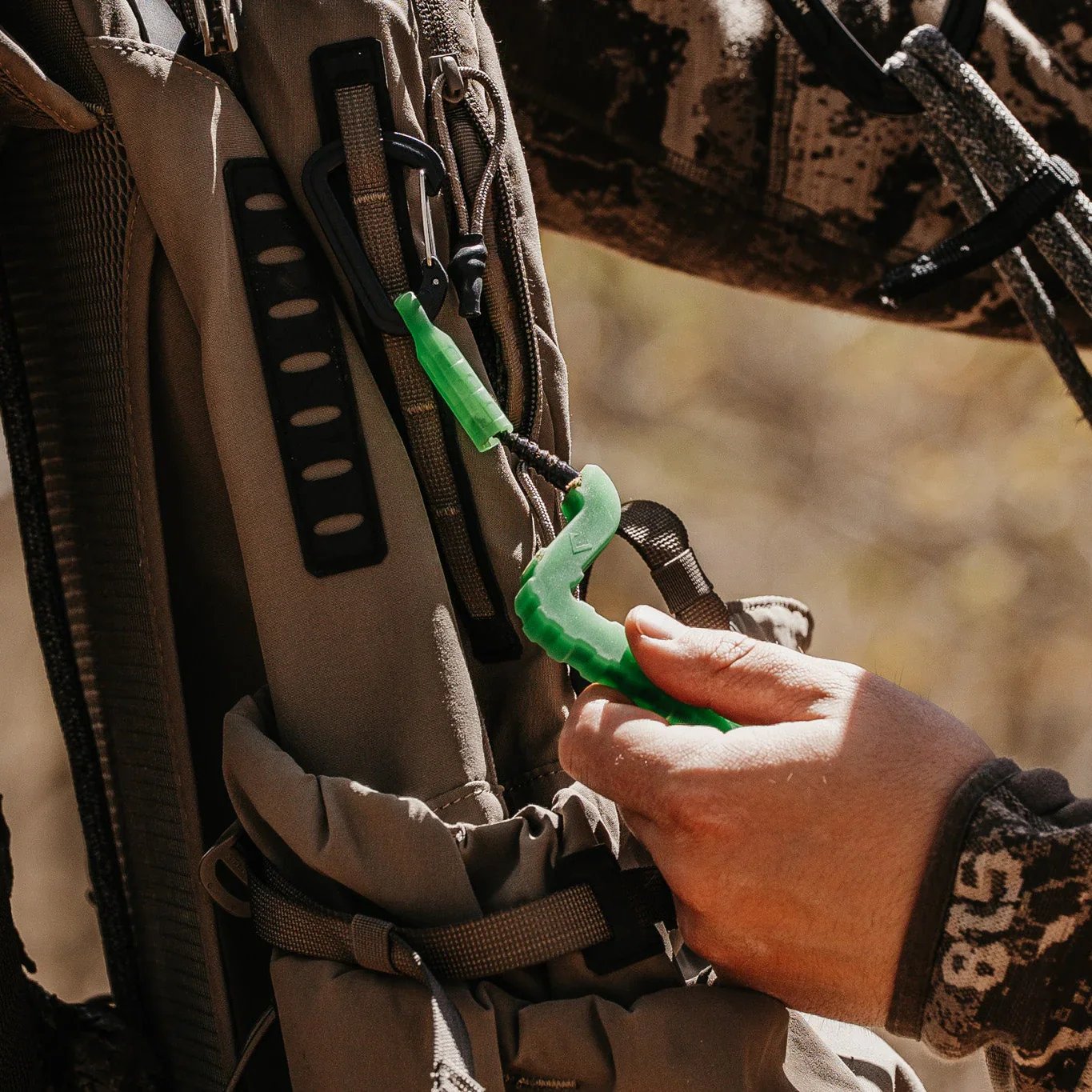Heavy-Duty Tree Gear Hook | Hunting Bow & Backpack Hanger